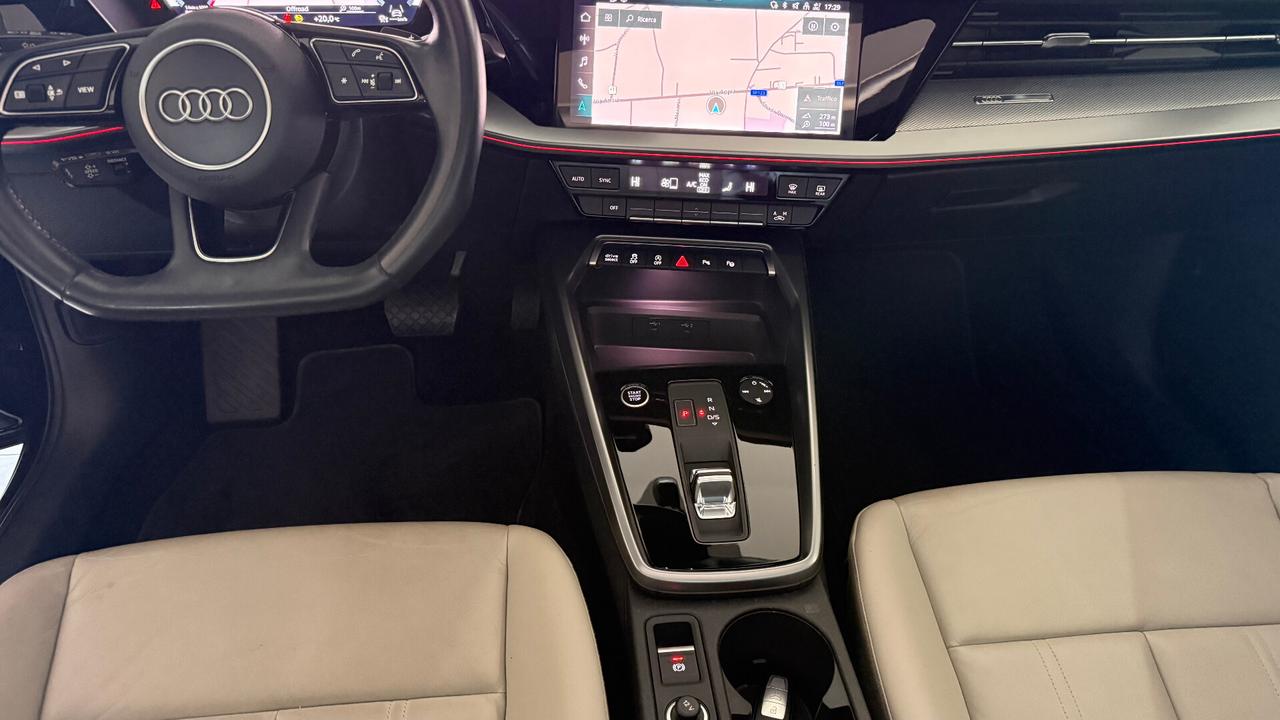 AUDI A 3 SPORTBACK S LINE TETTO S TRONIC
