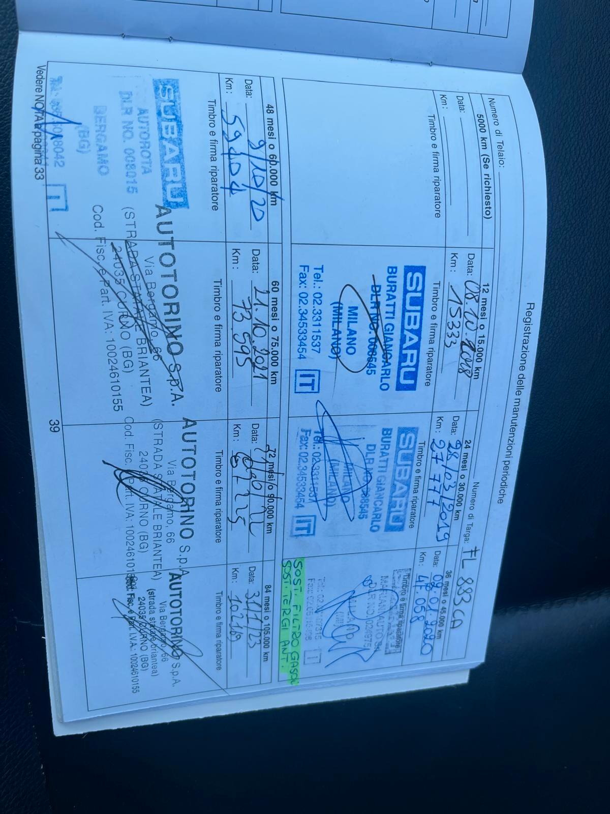 Subaru XV 2.0D Unlimited