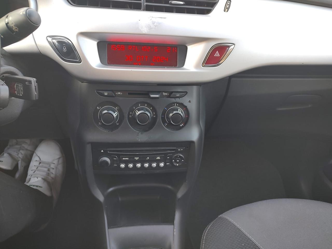 Citroen C3 1.1 GPL airdream Exclusive, OK NEOPATENTATI, GARANZIA L.12 MESI