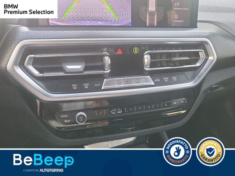 BMW X3 XDRIVE20D MHEV 48V MSPORT AUTO