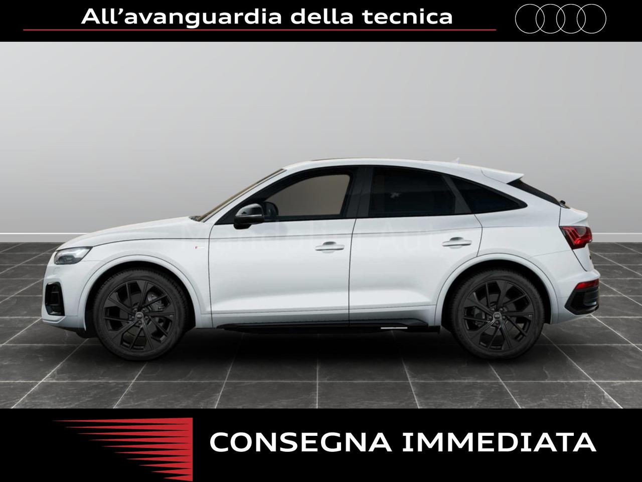 Audi Q5 sportback 40 2.0 tdi mhev 12v identity black quattro s tronic