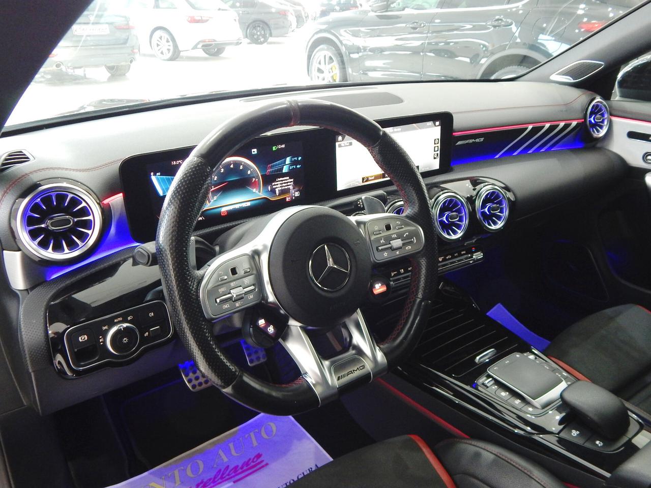 Mercedes-Benz CLA 45 AMG 4matic+ Aut. TETTO-NAVI-BURMESTER-MULTIBEAM-LUCI