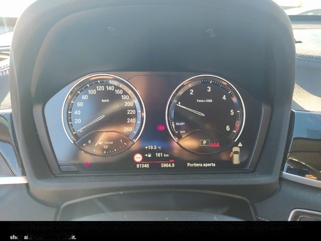 BMW X1 16D 115CV STEPTRONIC S-DRIVE XLINE PLUS ( FARI LED - PELLE - AMBIENT LIGHTS - CAR PLAY - CRUISE - NAVI - PARK ASSISTANT - TELECAMERA POST. - CERCHI 18 )