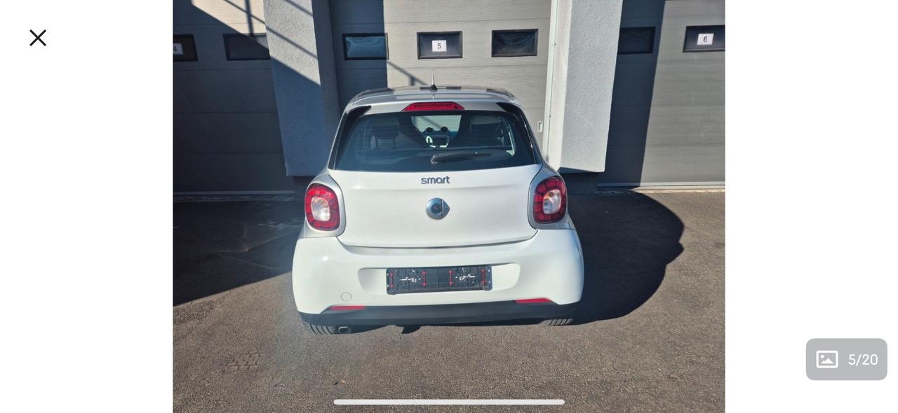Smart ForFour Four four 5 anni di garanzia