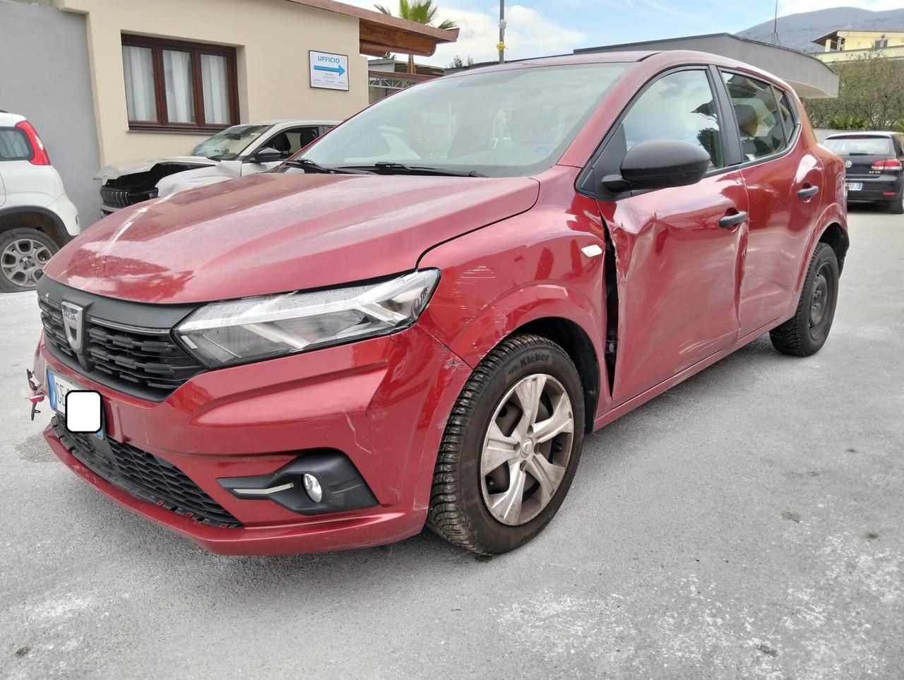 Dacia Sandero Streetway 1.0 Benz. 2021 SINISTRATA