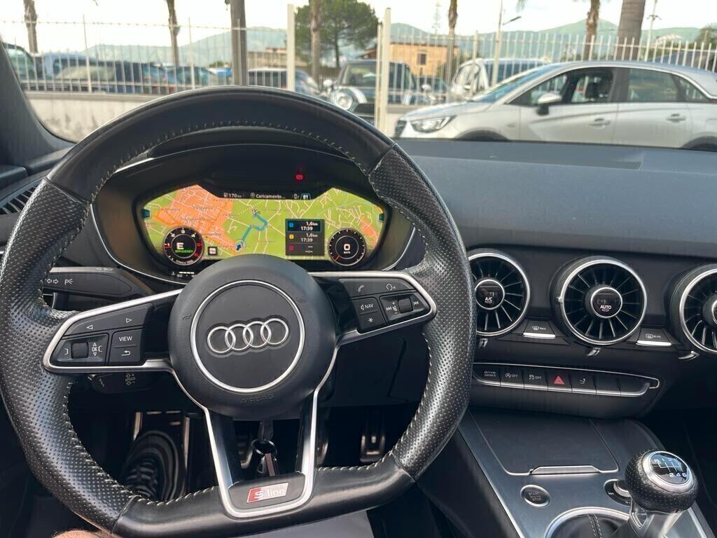 Audi TT Roadster 2.0 TDI ultra S line cockpit diesel CAMBIO MANUALE