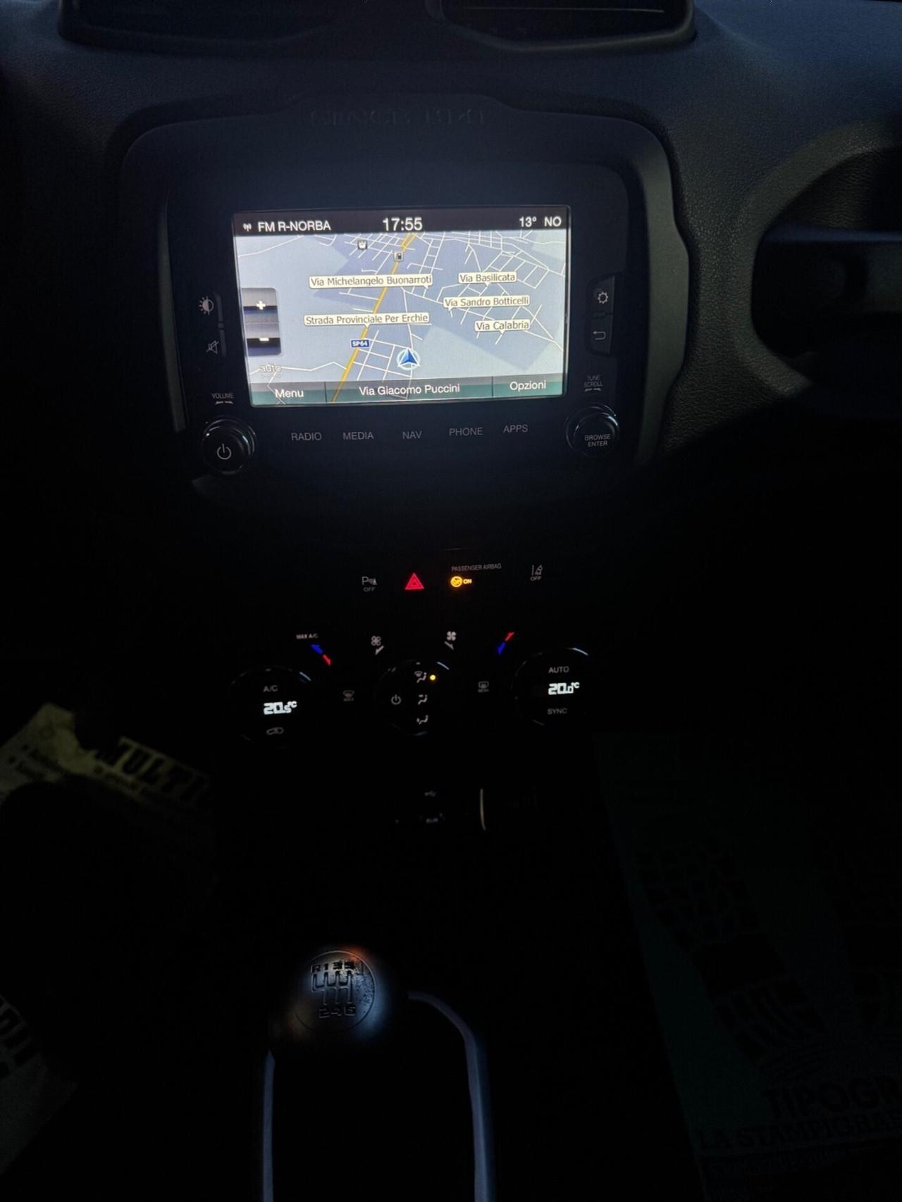 Jeep Renegade 1.6Mjt 120CV Limited Navi Grande 360