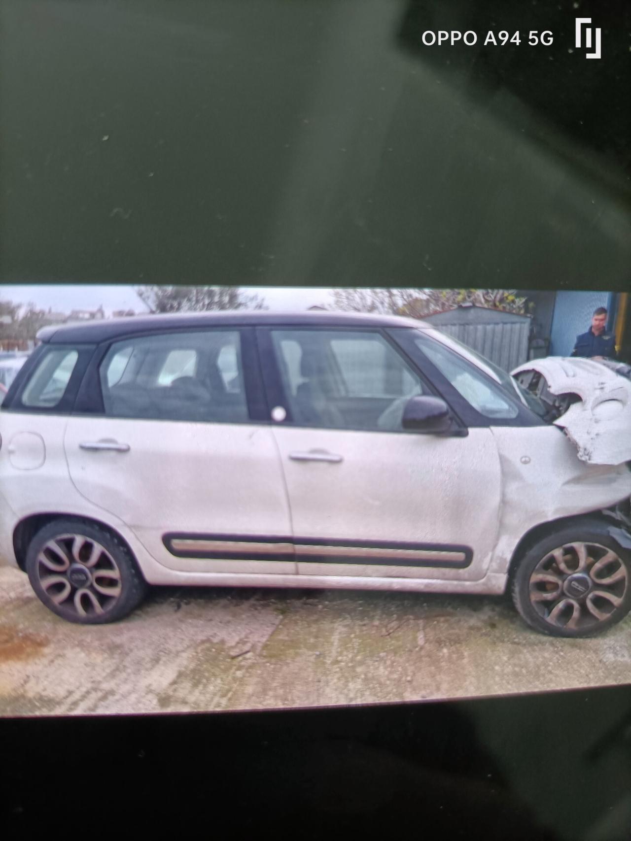 Fiat 500L 1.4 GPL sinistrata incidentata