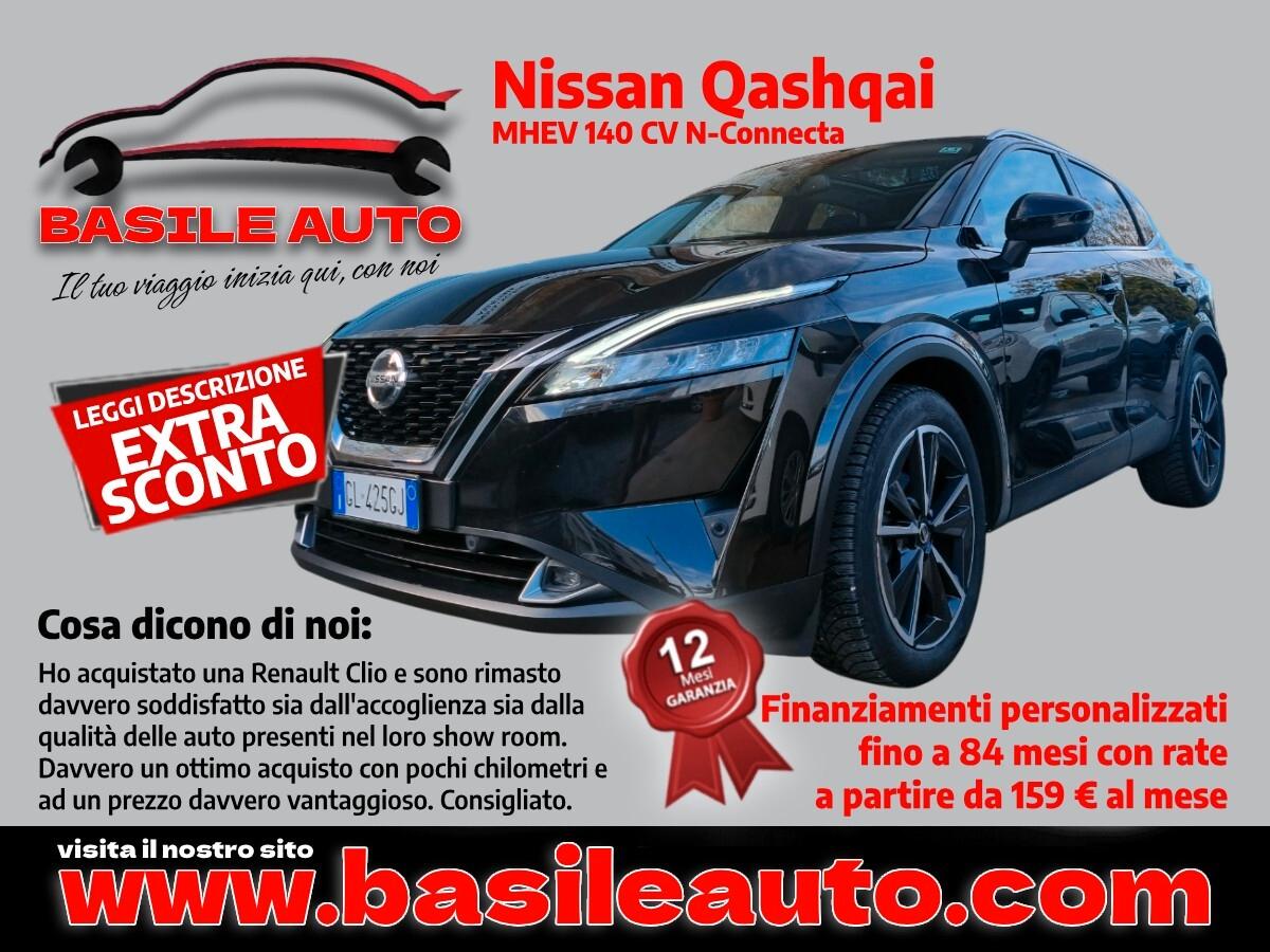 Nissan Qashqai MHEV 140 CV N-Connecta TETTO PANORAMICO