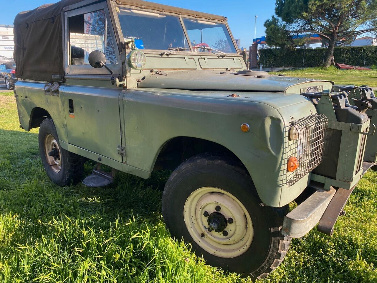 LAND ROVER 88 SECONA SERIE AUTOCARRO 3 POSTI ISCRITTA ASI