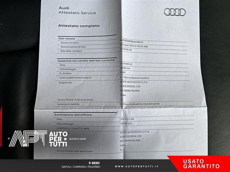 Audi Q5 SQ5 3.0 tdi biturbo quattro tiptronic