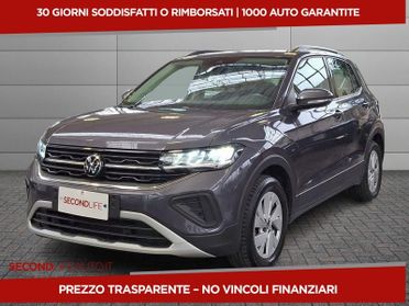 Volkswagen T-Cross 1.0 tsi Life 115cv dsg