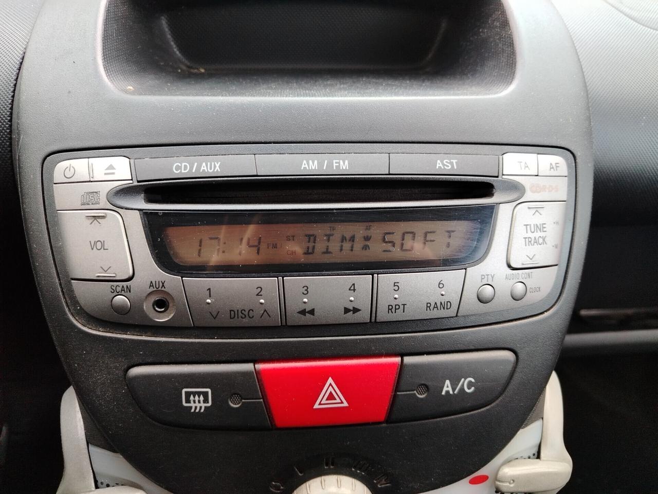 Toyota Aygo 1.0 12V VVT-i 5 porte Active Connect