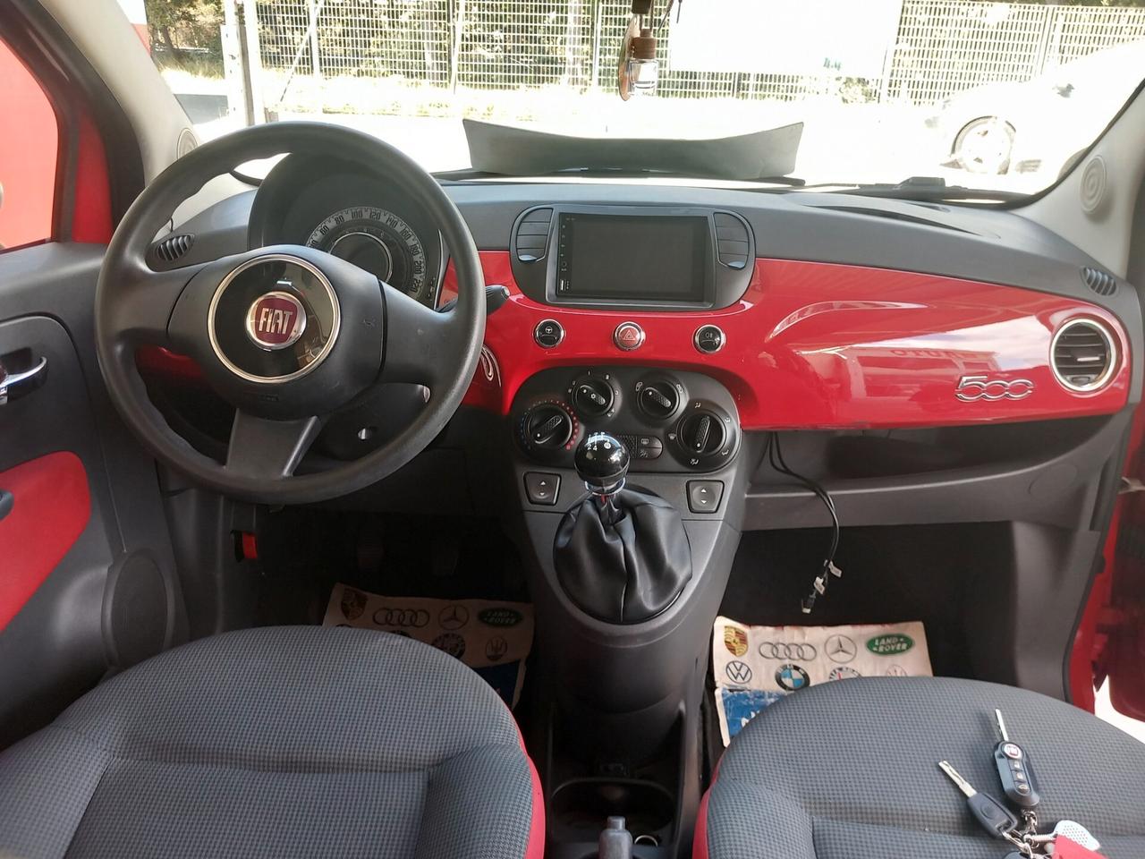 Fiat 500 1.2 EasyPower Pop GPL imp. rinnovato 2035 navigatore GOMME NUOVE PERFETTA