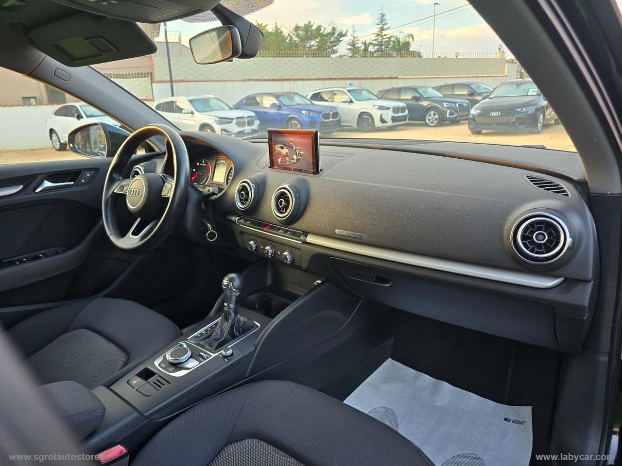 AUDI A3 SPB 1.6 TDI 116CV S tronic Design
