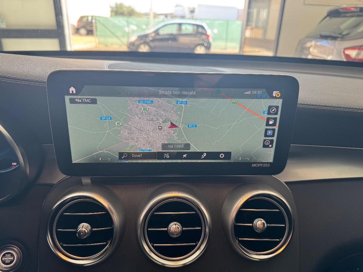 MERCEDES GLC 220 d 4Matic Sport UNICO PROPRIETARIO/ LED/ VIRTUAL/ PEDANE/ IVA DEDUCIBILE