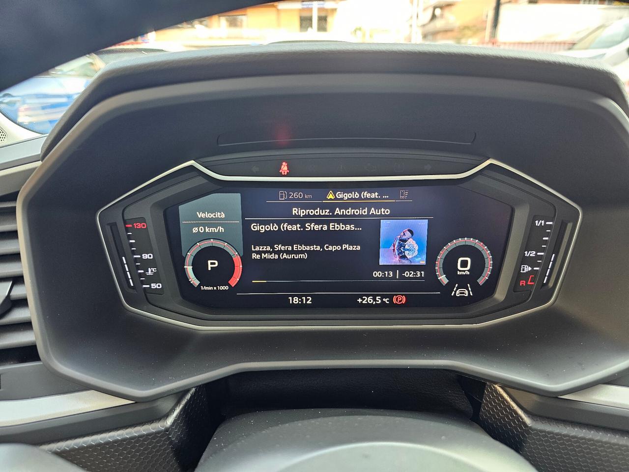 Audi A1 SPB 30 TFSI S tronic S line INT E EST UNIPRO' ANDROID TAGL UFF