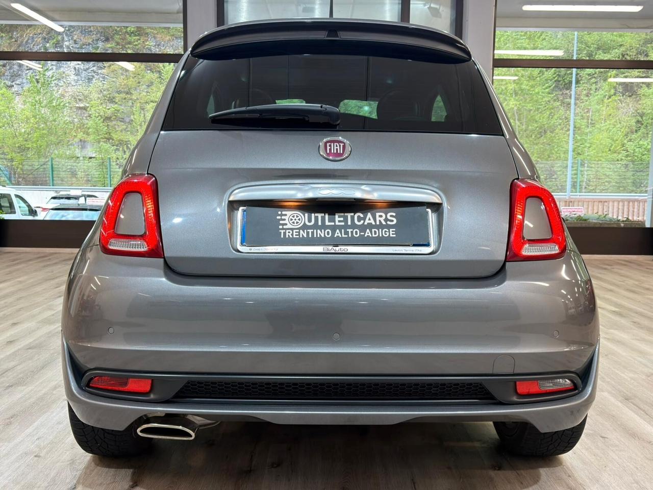 FIAT 500 S SPORT 1.2 69cv ROCKSTAR 110.000km 2019