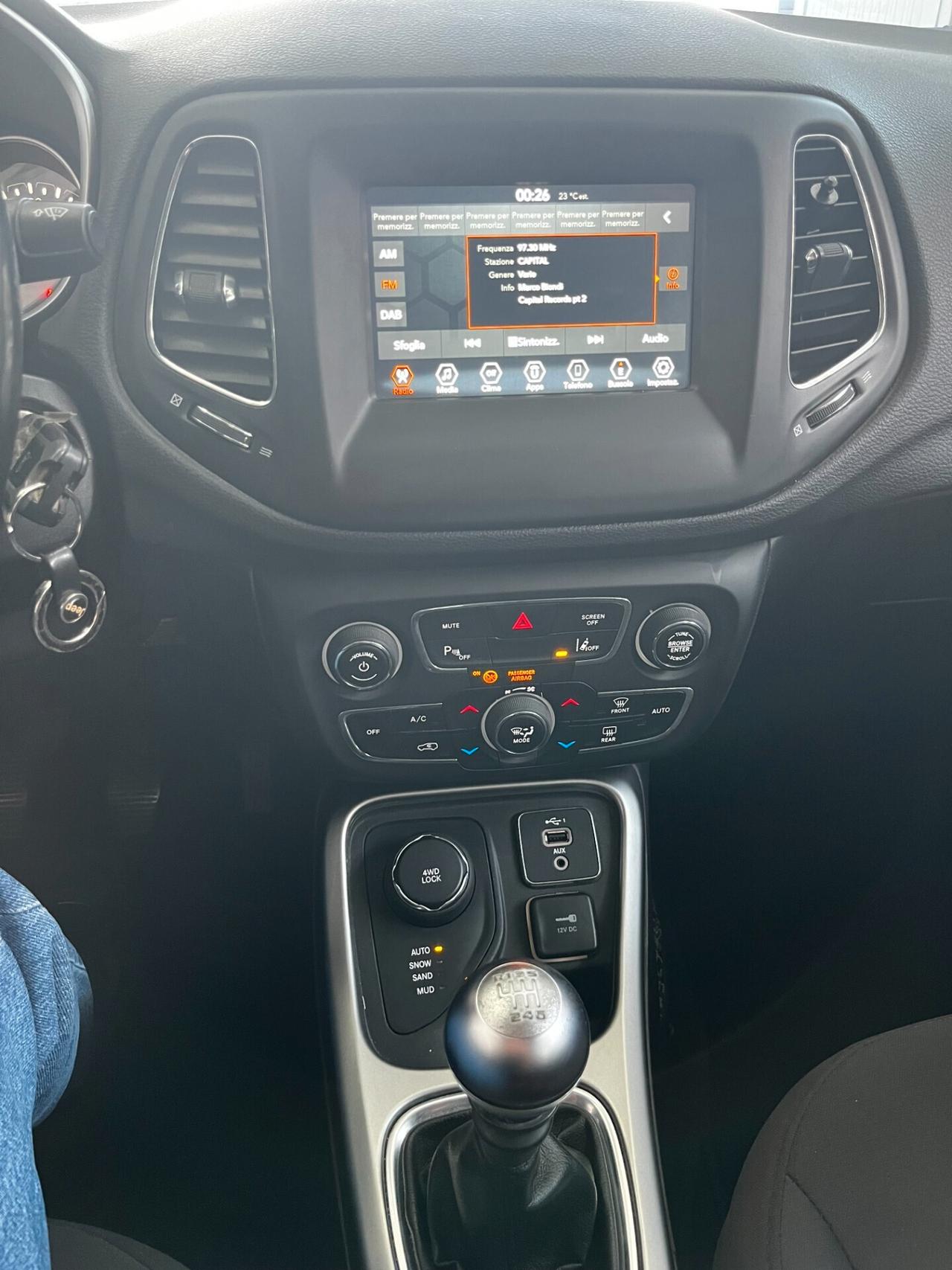 JEEP COMPASS 2.0 MJT 4WD CAMBIO MANUALE