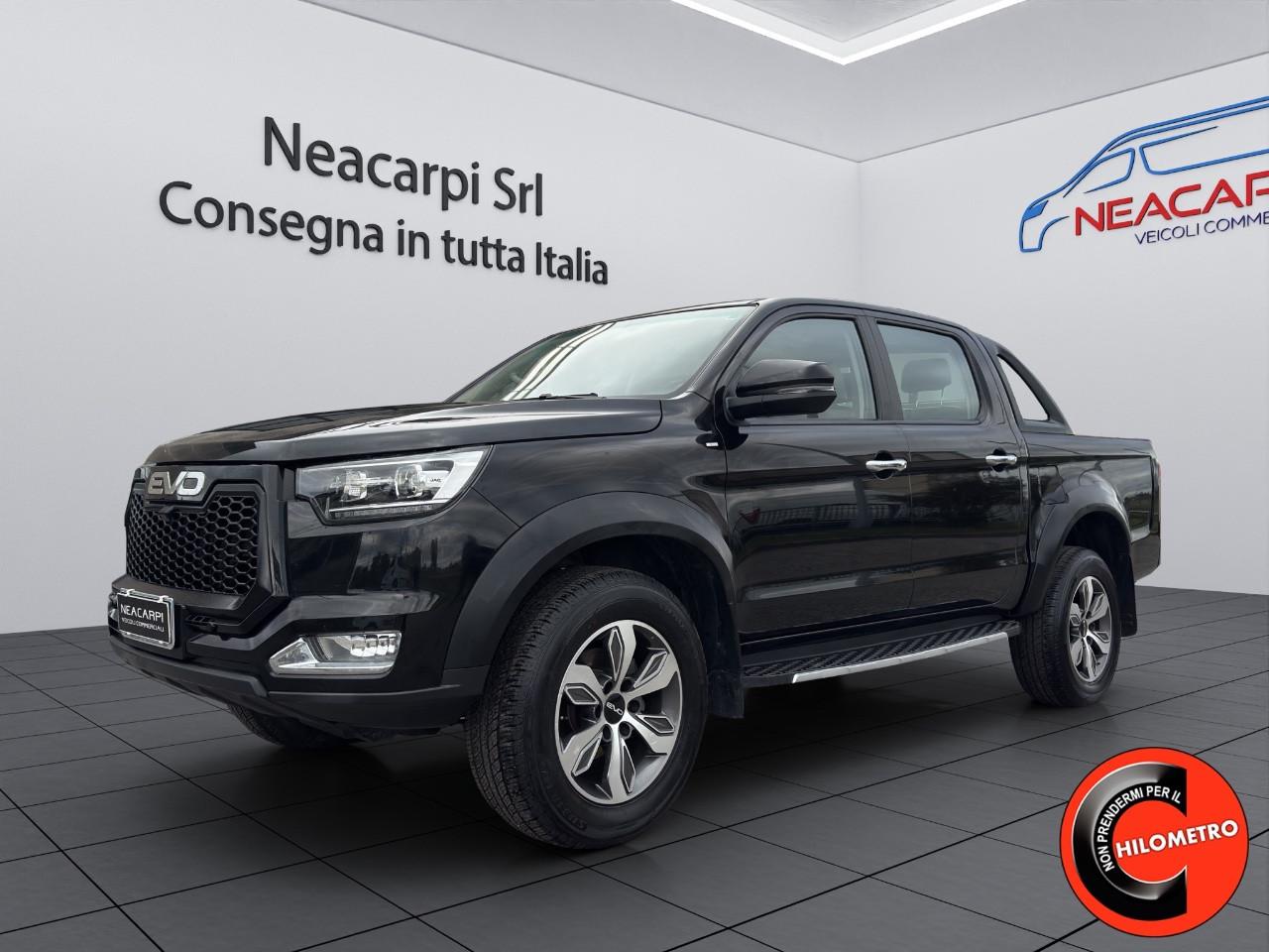 Evo Cross4 2.0 TURBO DIESEL (4WD-4X4)136 CV DOPPIA CABINA CASSONE N1 AUTOCARRO 5 POSTI-DIURNI LEED-