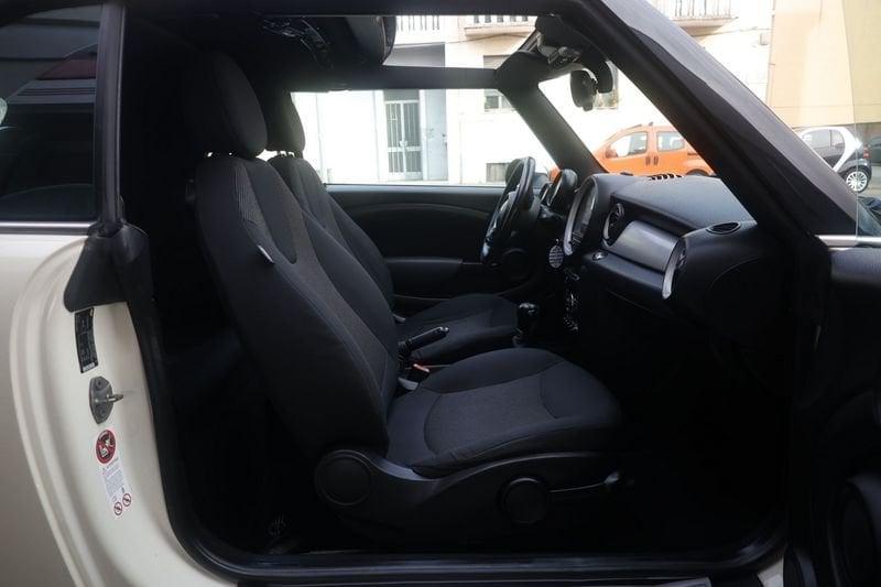 MINI Mini Mini Cooper Mini Cabrio 1.6 One 98cv FL 72KW ANNO 2011