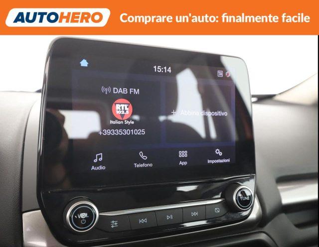FORD EcoSport 1.0 EcoBoost 100 CV Plus