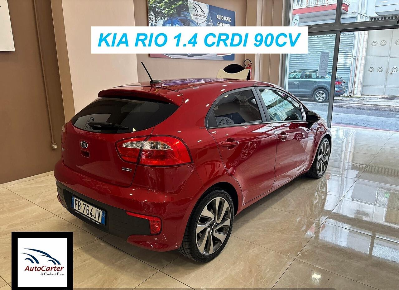 Kia Rio 1.4 DIESEL 90CV *solo 107.000 km certif*