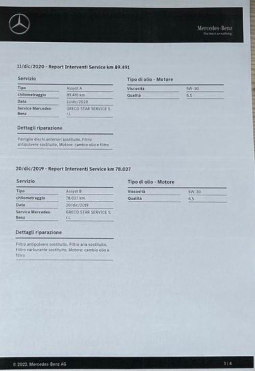 Mercedes Benz A200d Premium AMG Night 2.2 CDI 136cv