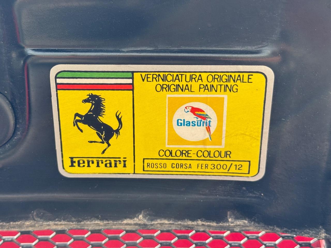 FERRARI 348 TB DA COLLEZIONE UNICA PRIMA VERNICE