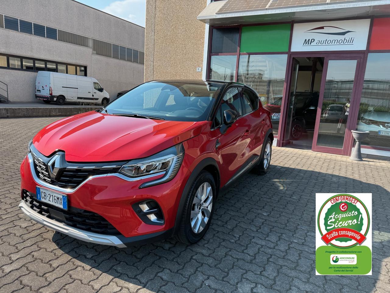 Renault Captur TCe 100 CV GPL Intens, EURO 6D-TEMP, OK NEOPATENTATI