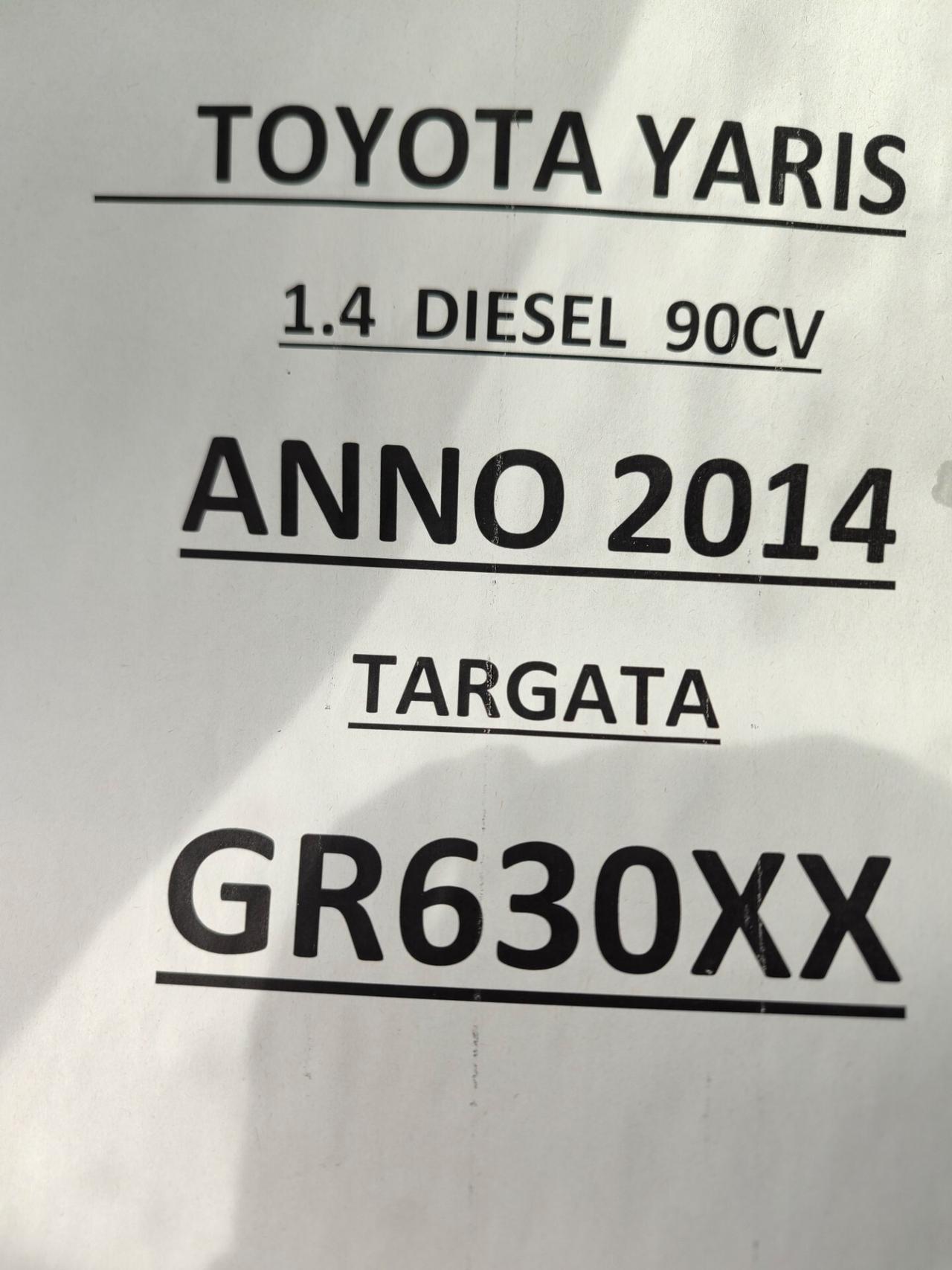 Toyota Yaris 1.4 D-4D DIESEL Lounge