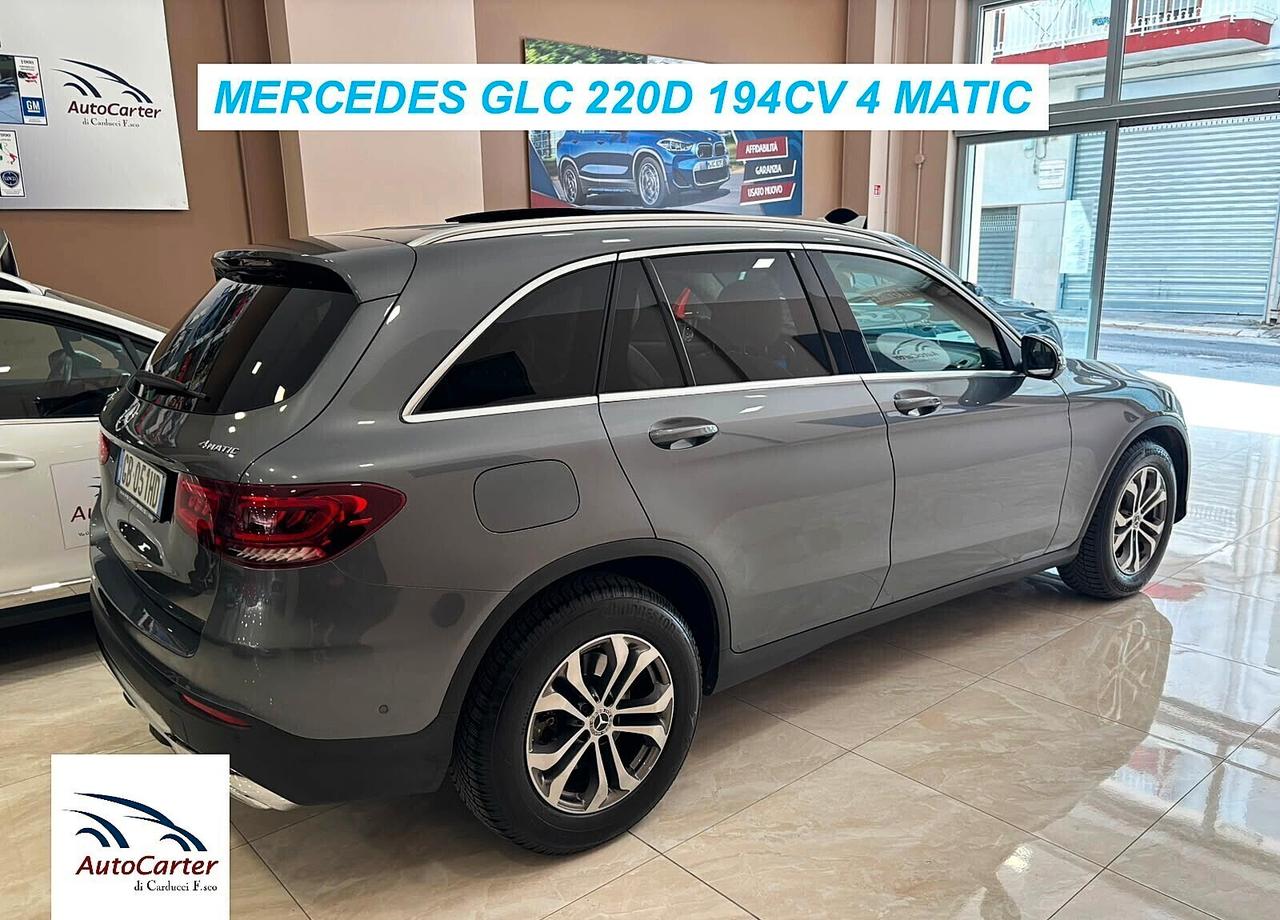 Mercedes GLC 220d 4Matic**DOPPIO TETTO**FULL