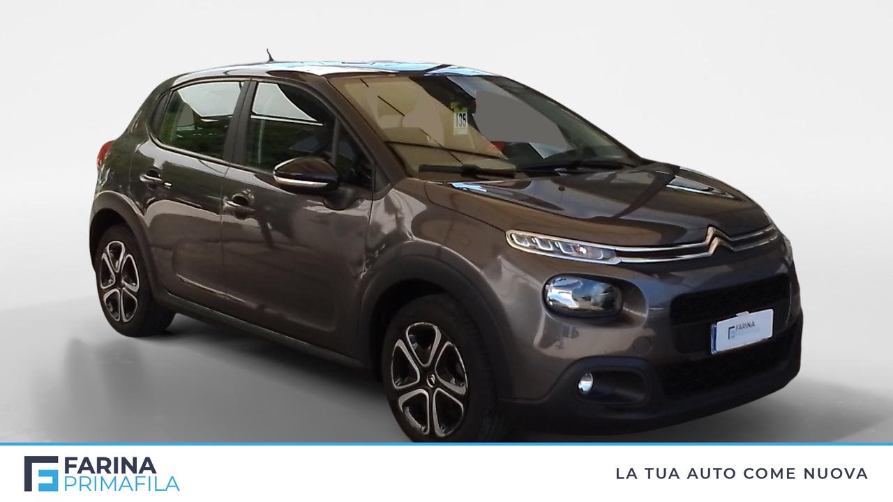 CITROEN C3 III 2017 - C3 1.2 puretech Feel s&s 83cv neopatentati my18