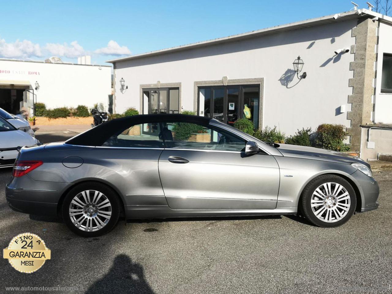 MERCEDES-BENZ E 220 CDI Cabrio BlueEFF. Avantgarde PROMO WEB