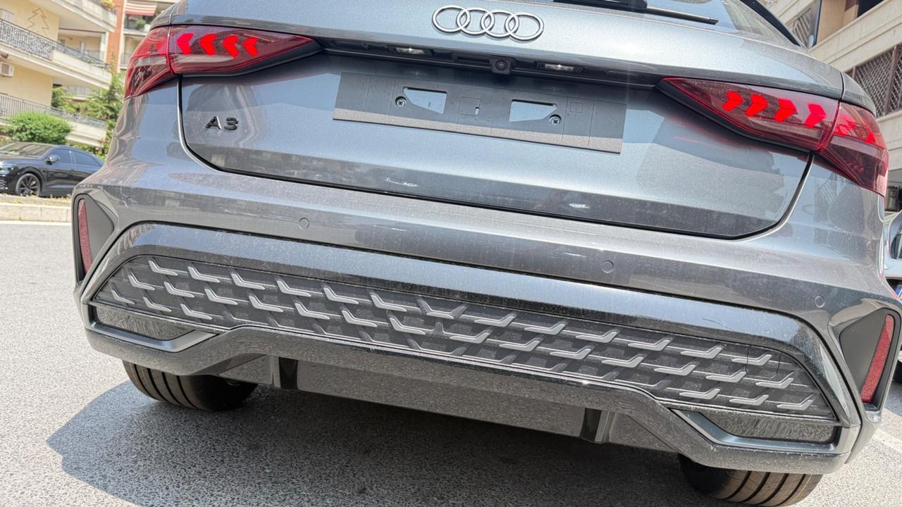 Audi A3 SPB 35 TDI S tronic S line edition LED NAVI KAMERA 360 TETTO APRIBILE PACCHETTO LUCI AMBIENTE PDC