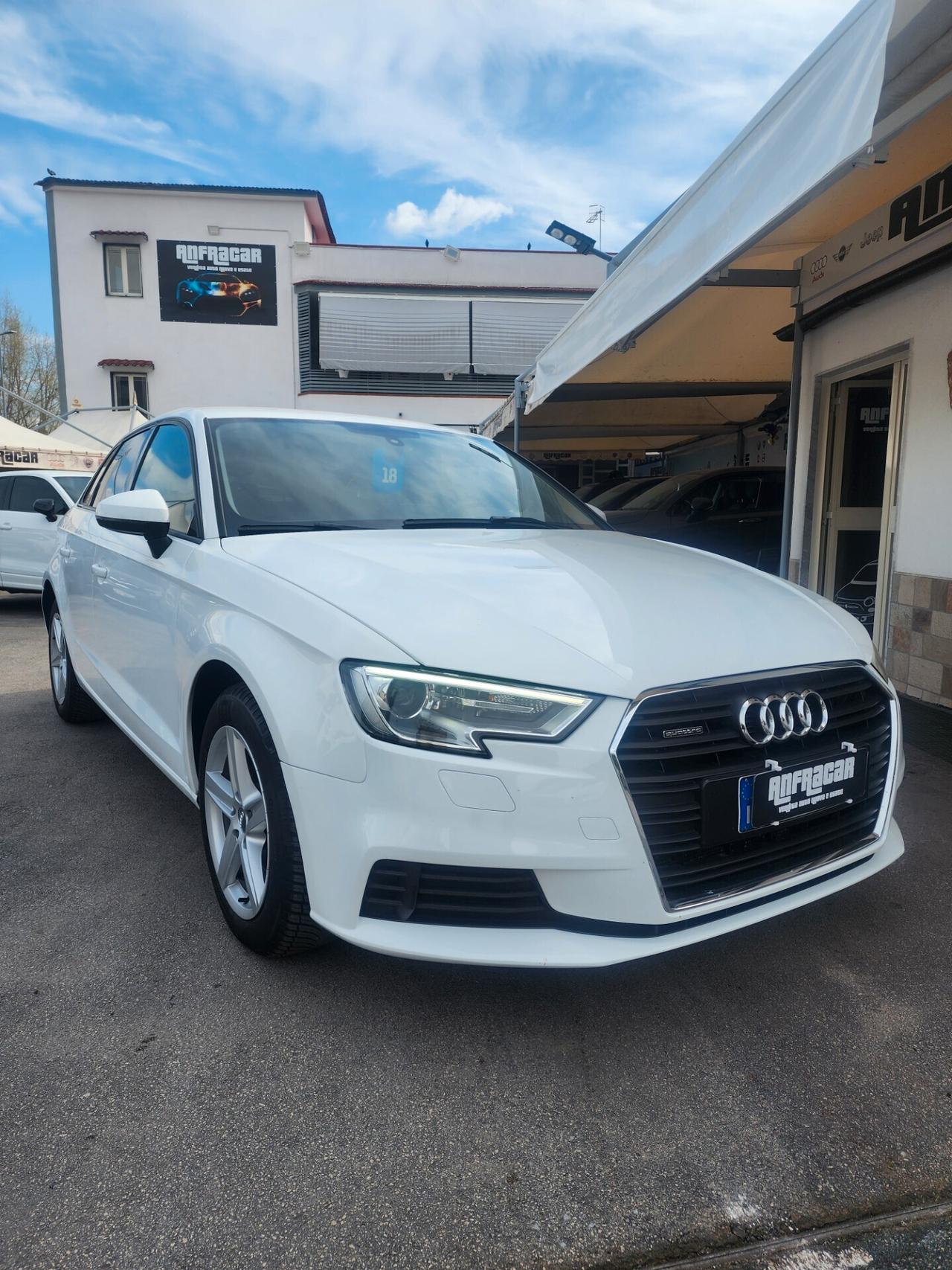 Audi A3 SPB 2.0 TDI 150 CV quattro 4x4 Sport - 2018