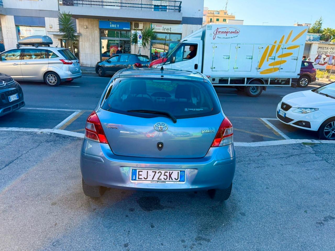 Toyota Yaris 1.0 5 porte Sol - Anno 2011 - Neopatentato