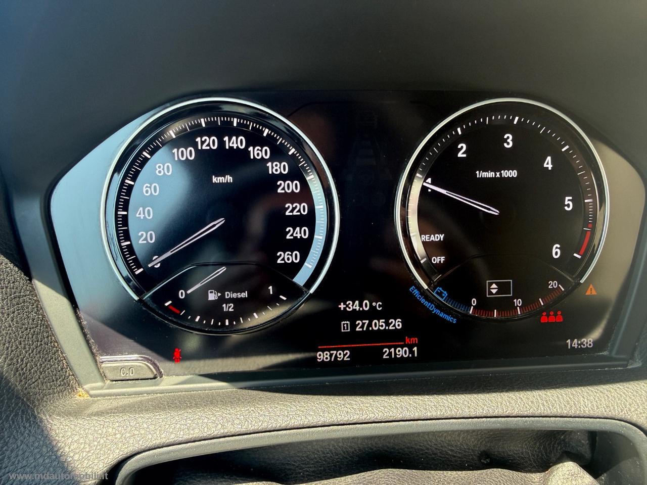 BMW 116d 5p. Msport MANUALE KM.98000