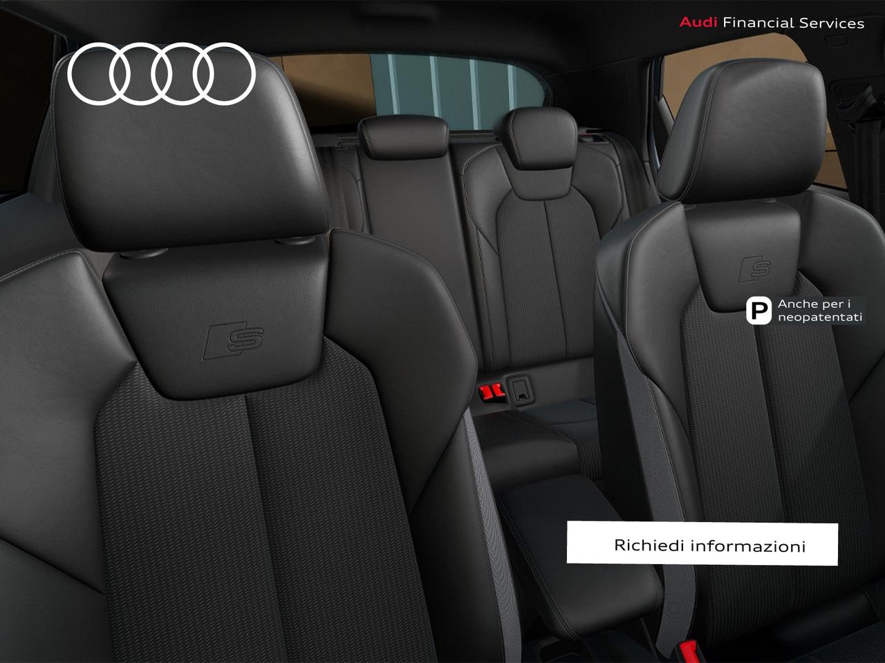 Audi A1 sportback 30 1.0 tfsi identity black 116cv s-tronic
