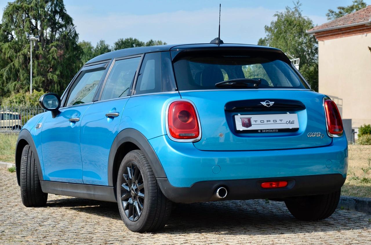 MINI COOPER D 1.5 116cv 5p AUTO, EURO 6B, BICOLOR, NAVI, LUCI AMBIENTE, PERMUTE