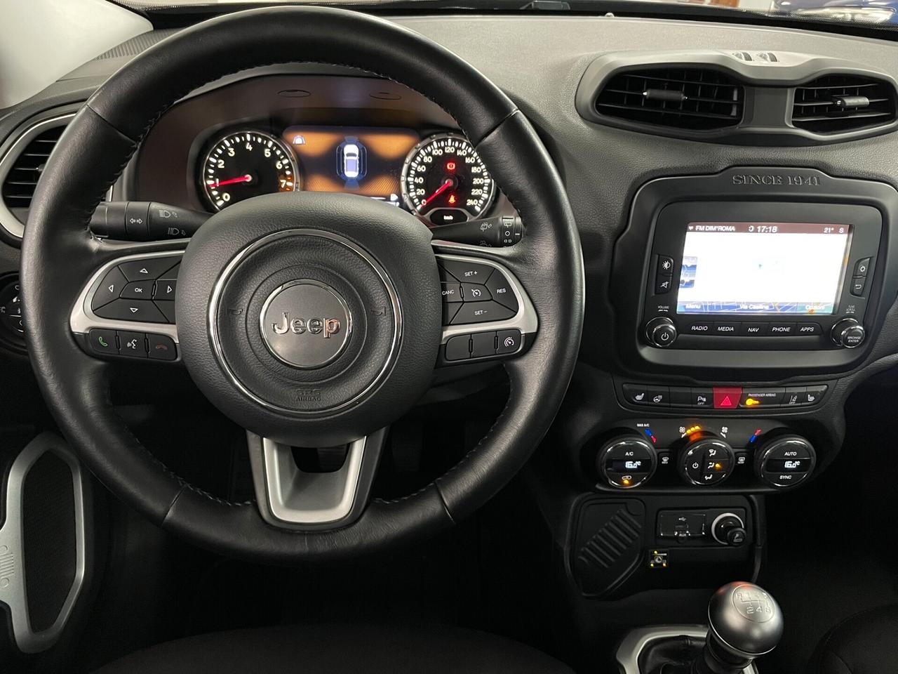 Jeep Renegade 1.4 M-Air 140CV GPL LIMITED NAVI UCONNECT PERFETTA