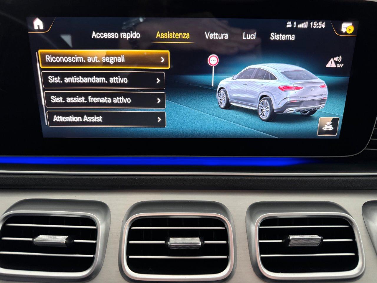 Mercedes GLE Coupe 350 de phev AMG Premium 360 Massaggi