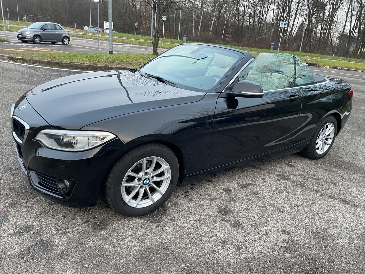 Bmw 218 218i Cabrio*Neopatentati*Solo 113000km*