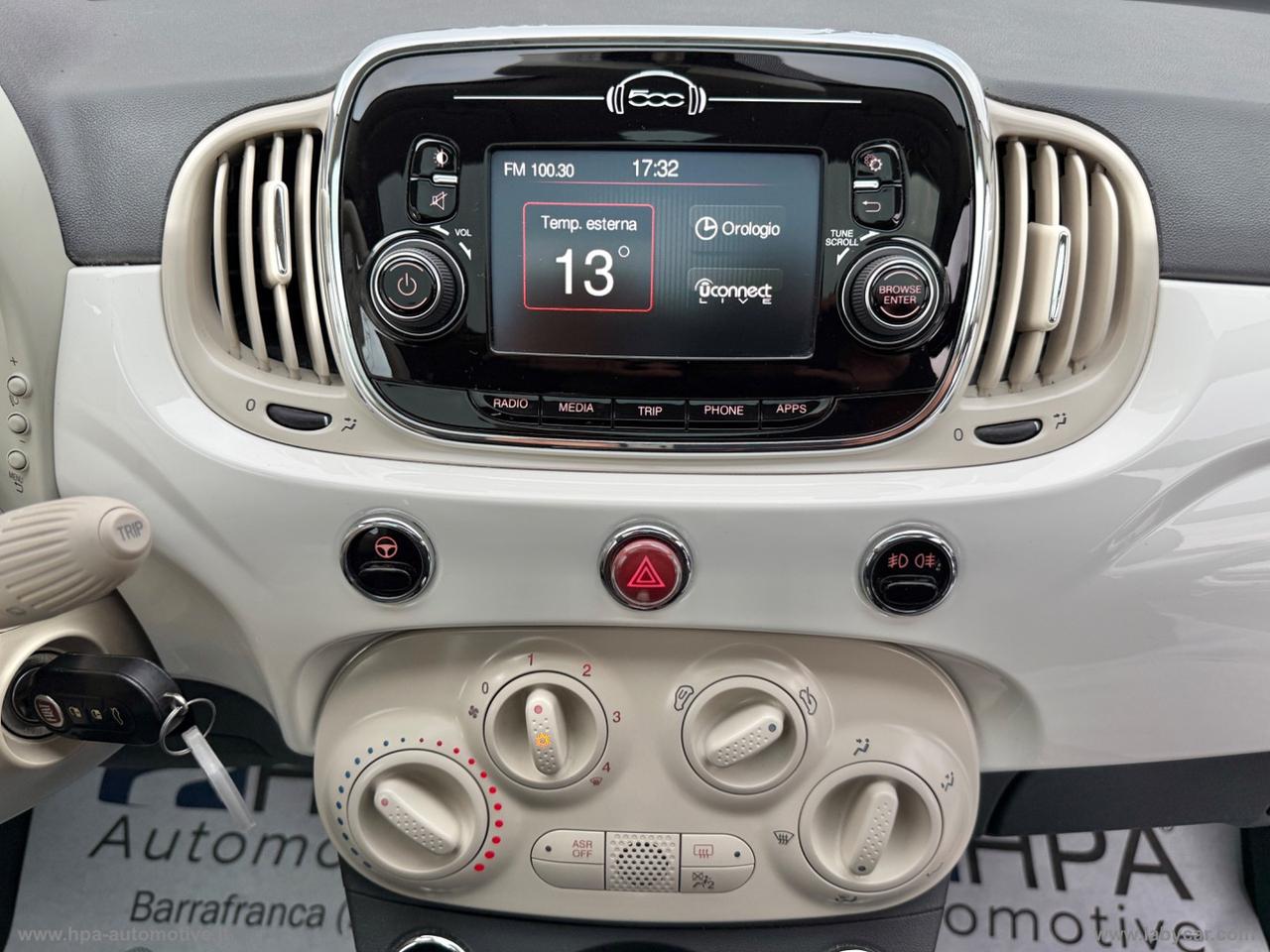 FIAT 500 1.2 Lounge TETTO IN VETRO SENSORI PARCHEGGIO