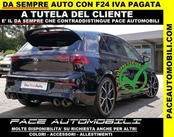 Volkswagen Golf R 8 BLACK 4 MOTION AKRAPOVIC LED TETTO PDC KAMERA