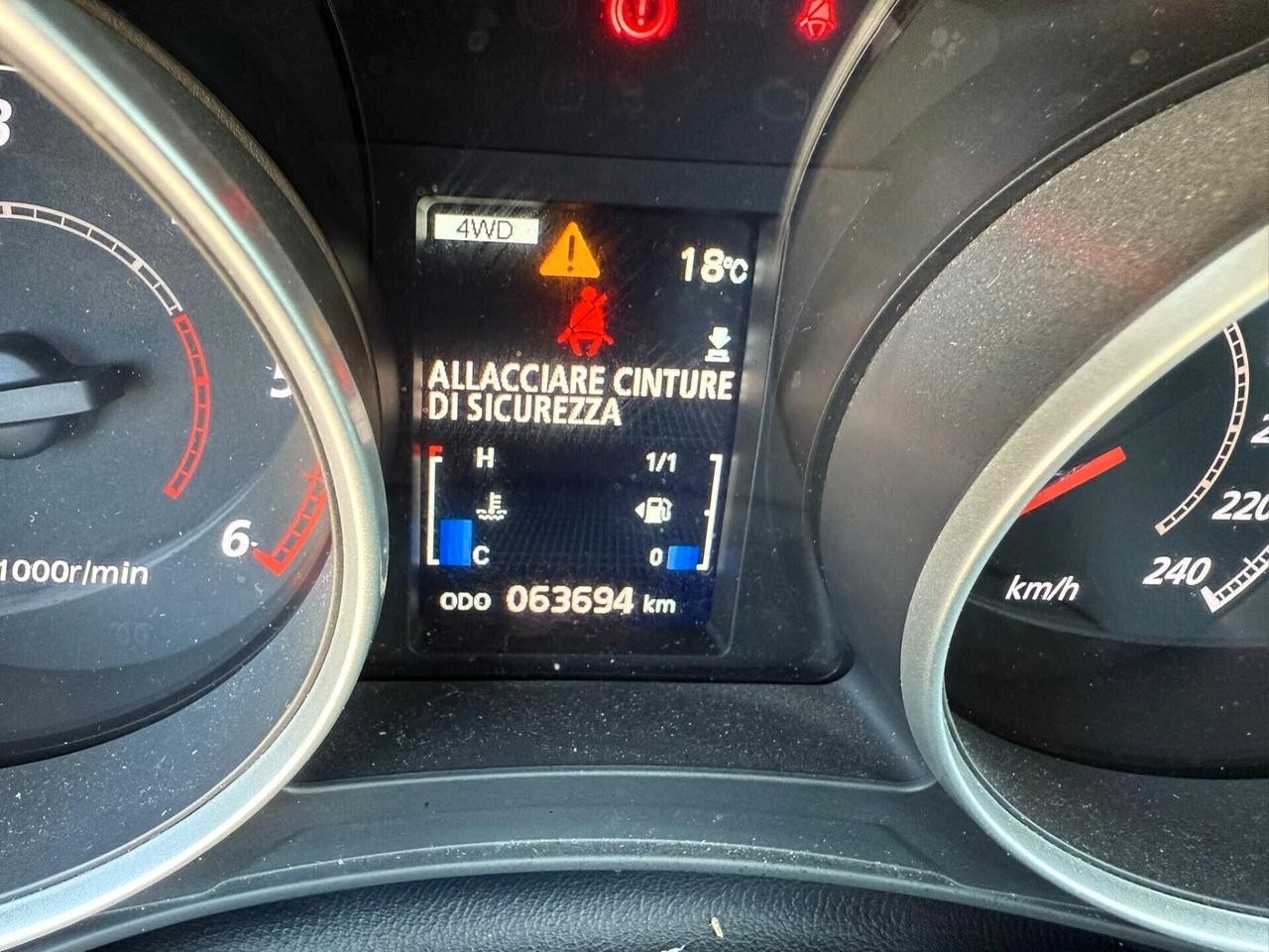 Mitsubishi ASX 1.8 DI-D 150 CV 4WD UNICO-PR 63.500 km
