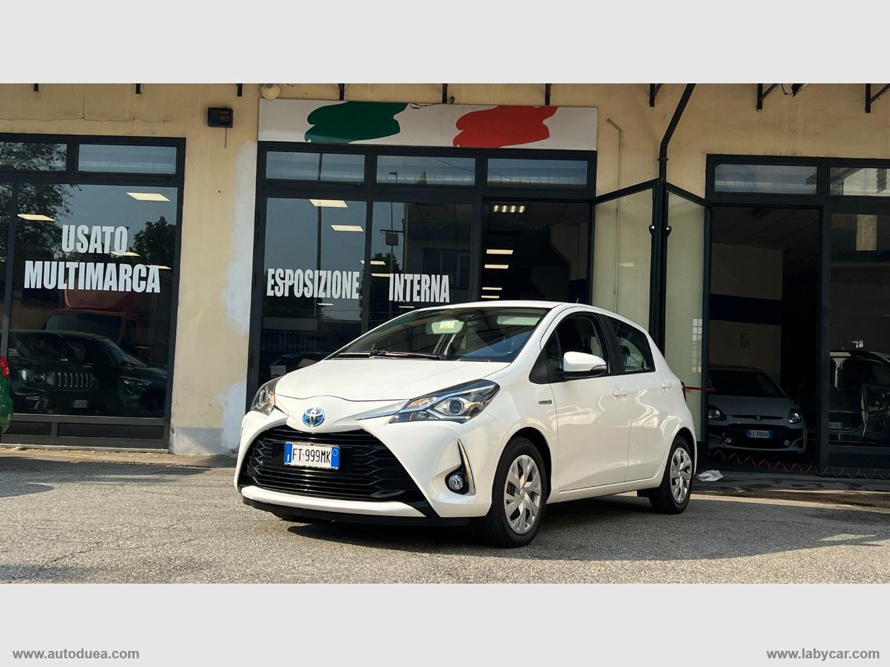 TOYOTA Yaris 1.5 Hybrid 5p. Active PLUS NO VINCOLI FINANZIARI