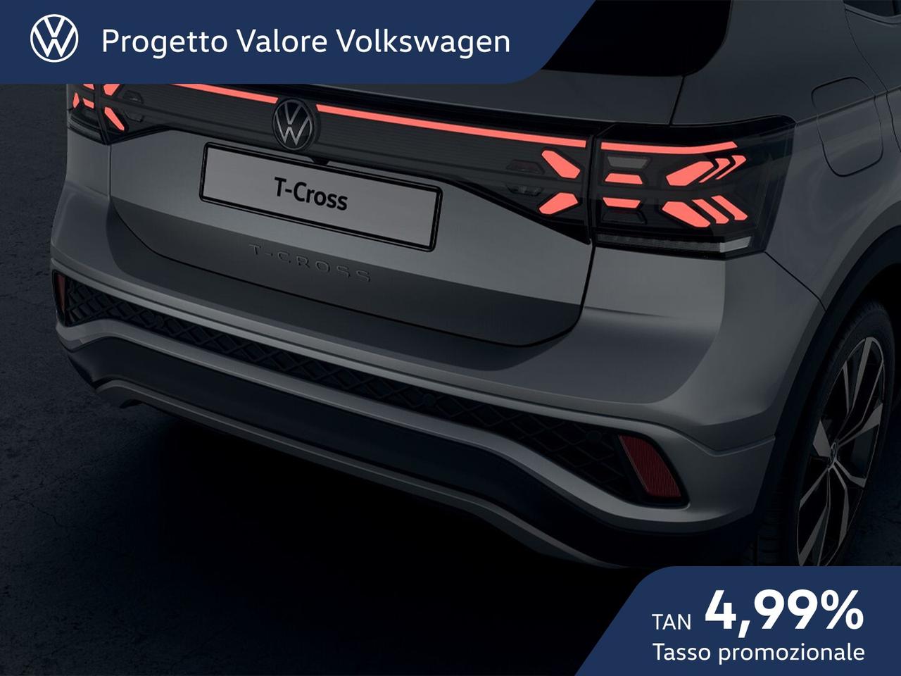 Volkswagen T-Cross 1.0 tsi r-line 115cv