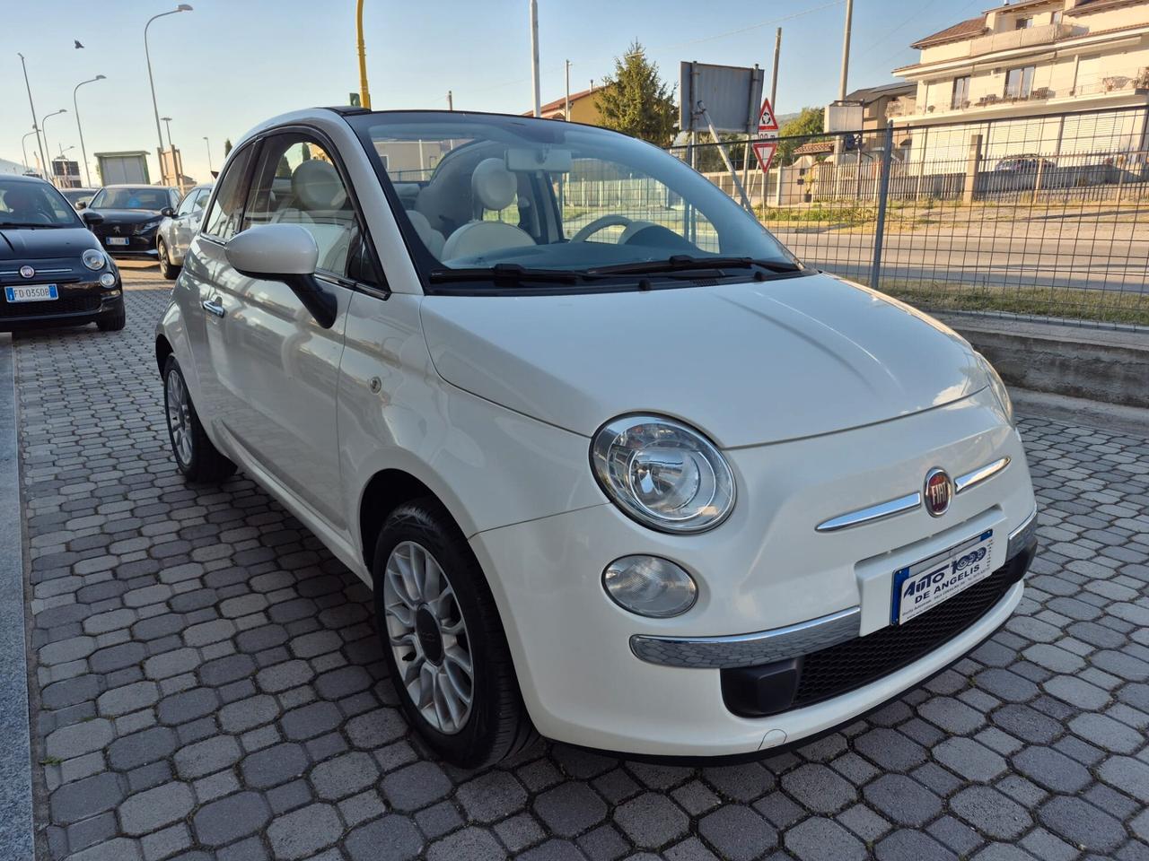 Fiat 500 C 1.2 FIRE *** CABRIOLET *** CAPOTTE ROSSA - CABRIO