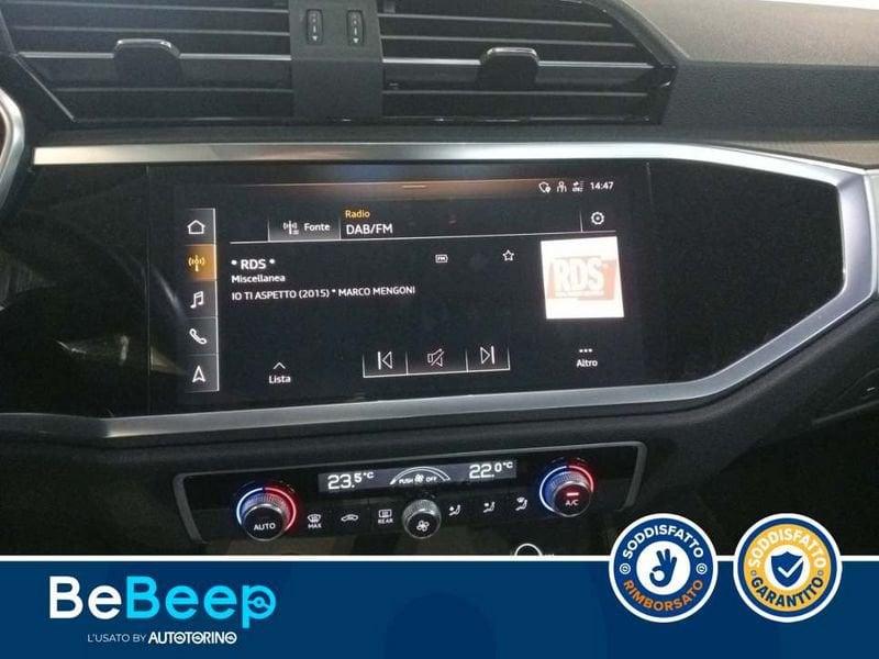 Audi Q3 SPORTBACK 35 2.0 TDI BUSINESS PLUS S-TRONIC